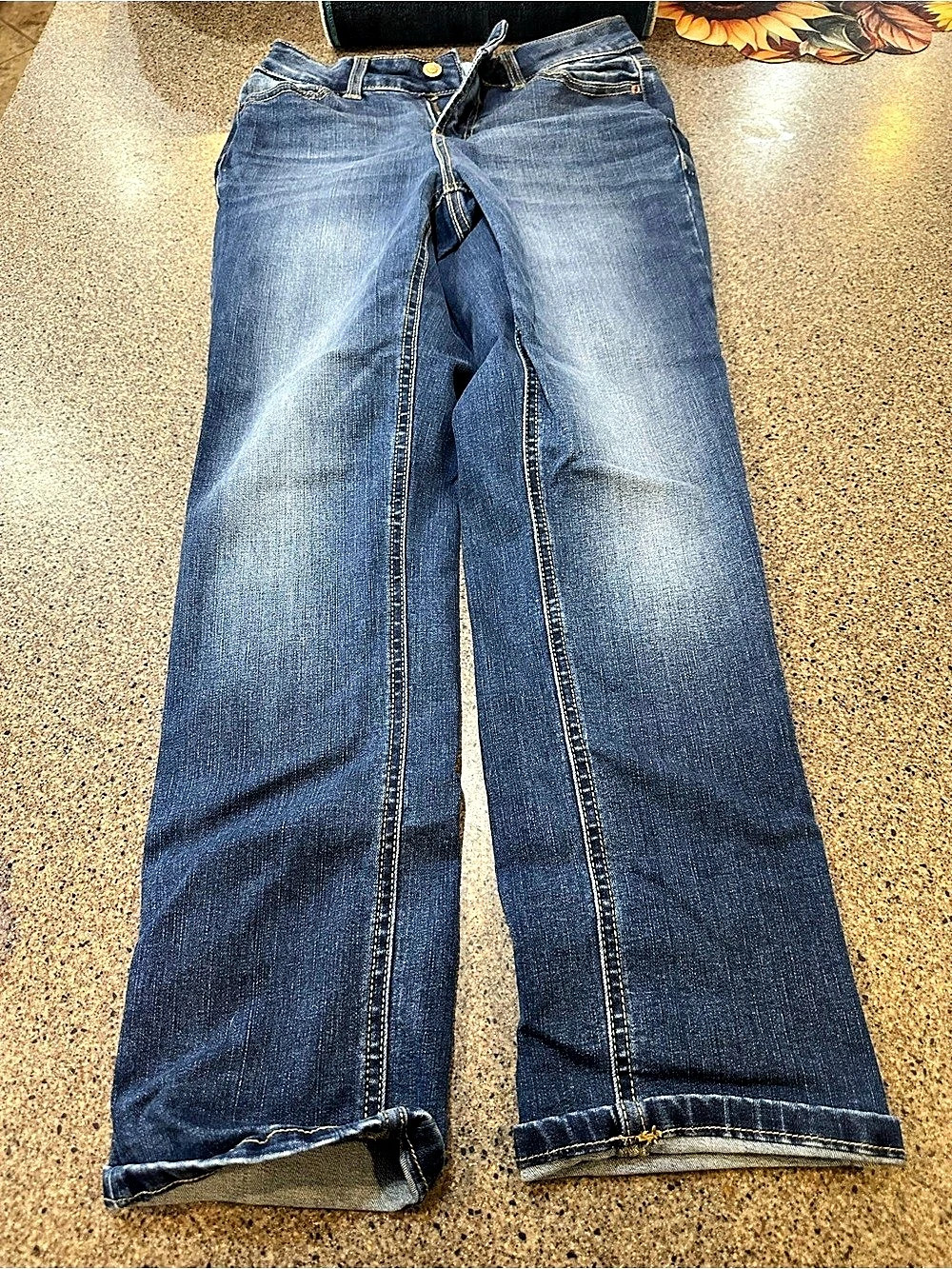 Time and Tru Women's Flare Jeans Blue Size 2